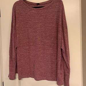 Womens Large lightweight long sleeve dolman top